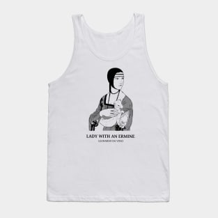 Lady with an ermine Tank Top
